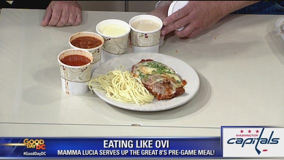 Eat like a Cap: Alex Ovechkin's go-to game day meal from Mama Lucia