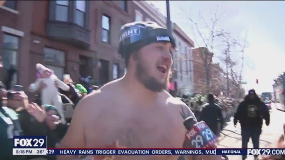 Eagles Parade: Special moments of the day between players, fans
