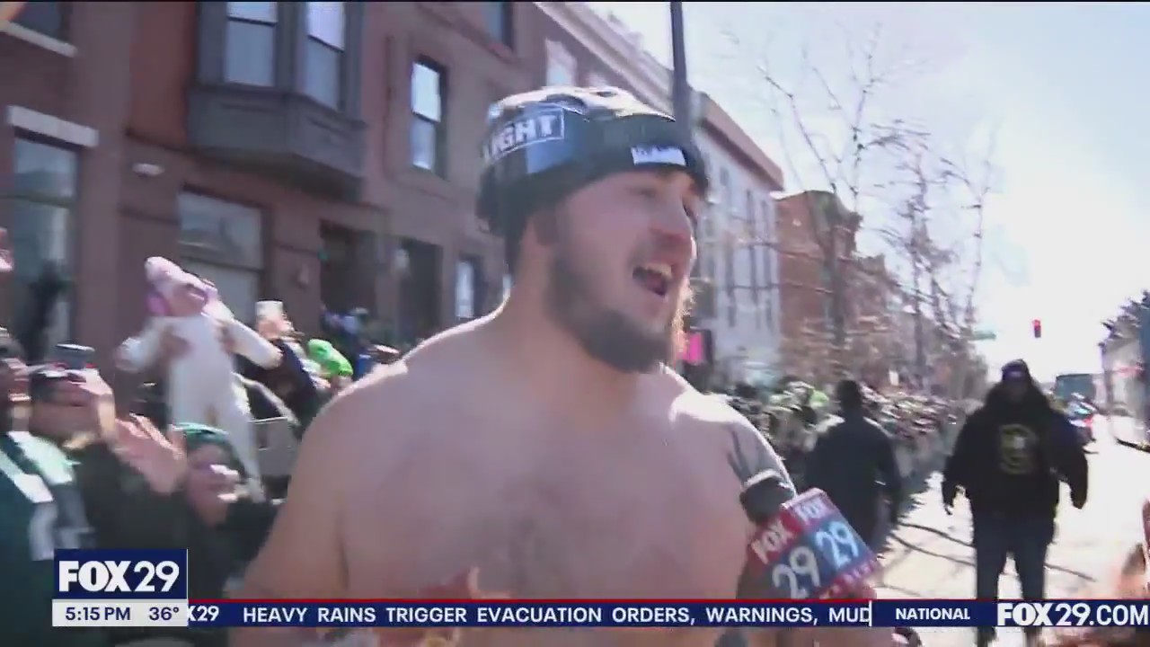 Eagles Parade: Special moments of the day between players, fans