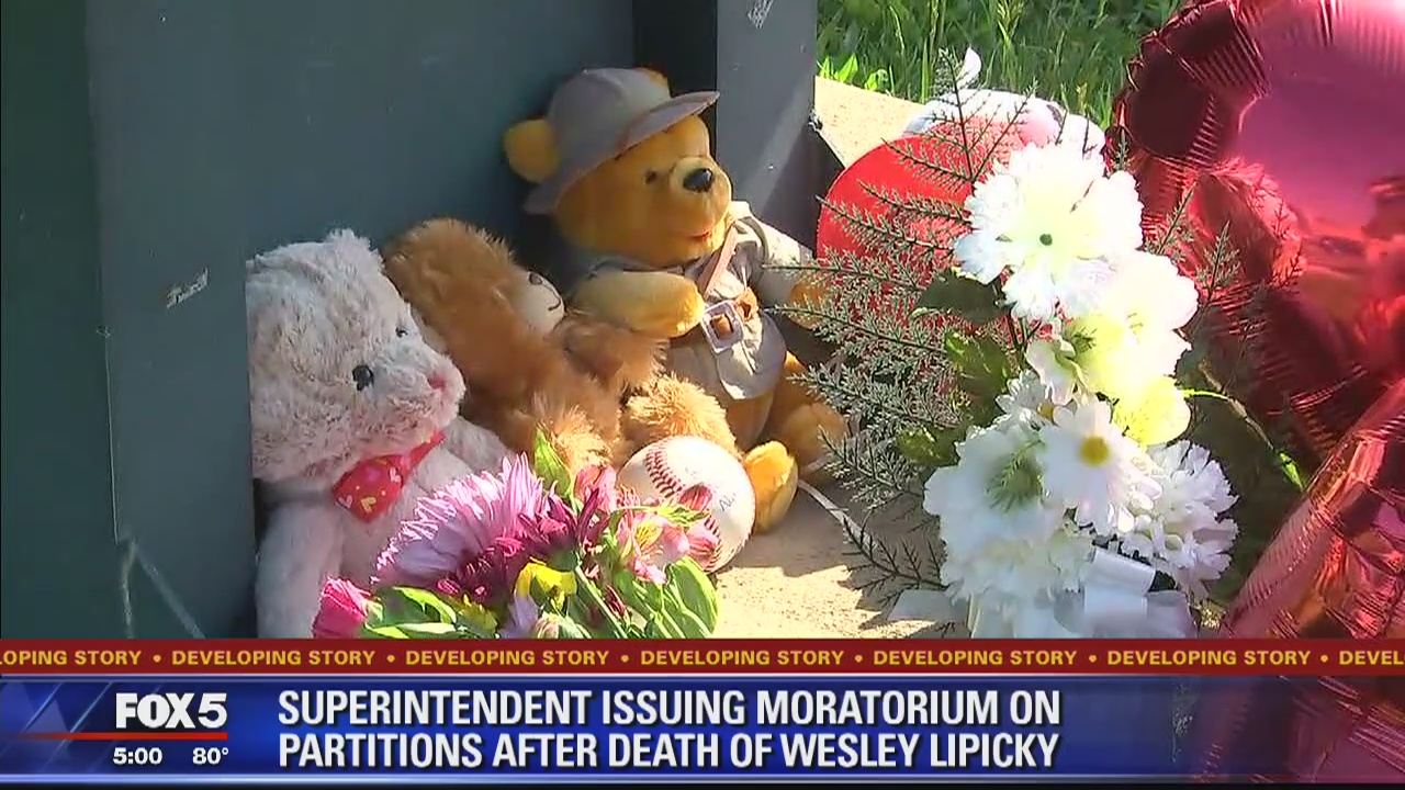 Fairfax County schools halt use of motorized room partitions after 9-year-old crushed, killed