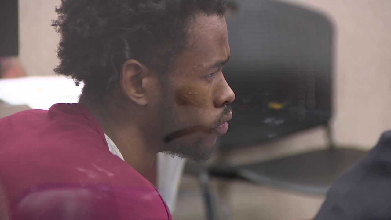 Officers shot, Jones pleads not guilty