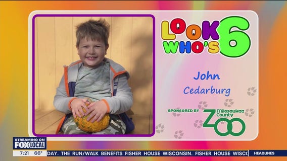 Look who's 6 on July 20, 2025