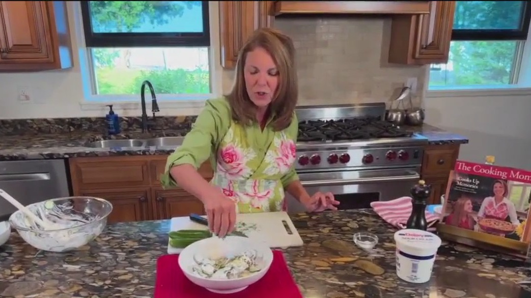 The Cooking Mom offers up Cucumber Dill Salad