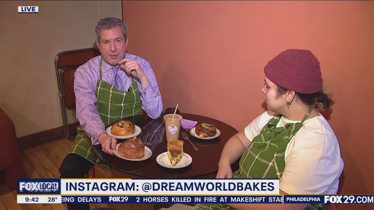 FOX 29's Bob Kelly visits Dreamworld Bakes in East Kensington