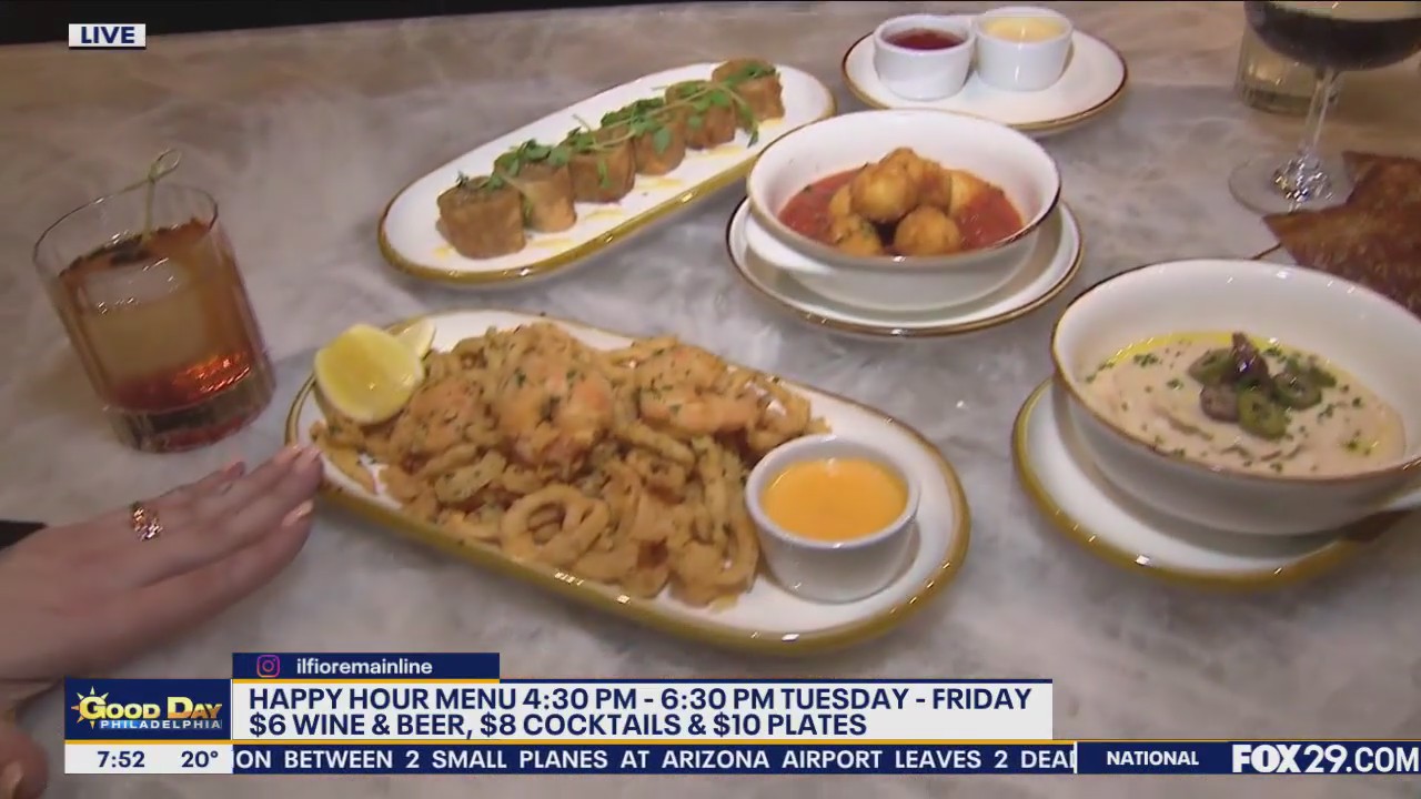 Happy Hour Menu at "Il Fiore"