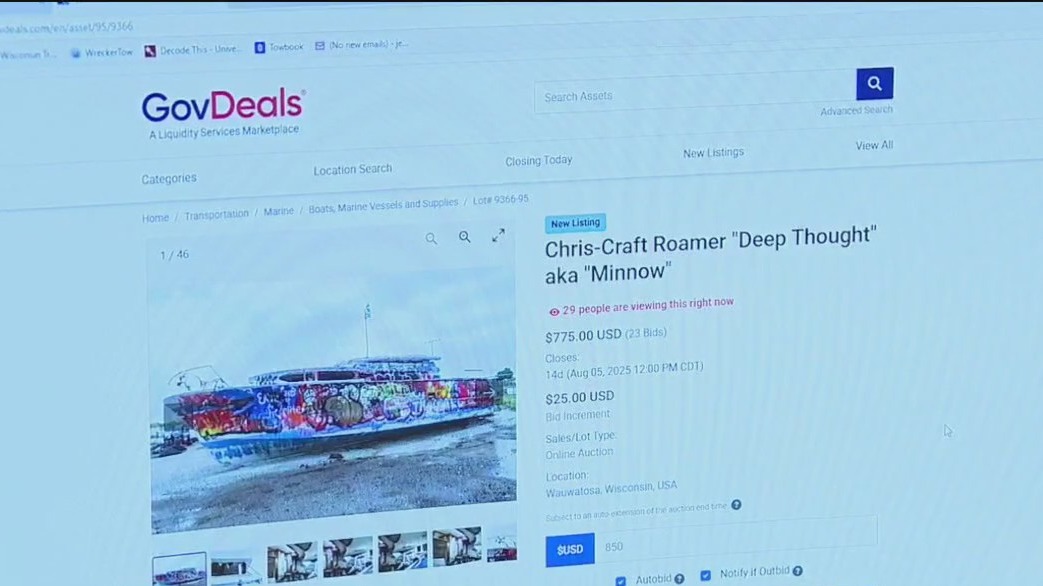 "Deep Thought" up for auction in Milwaukee