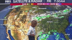 Aiden helps with the weather