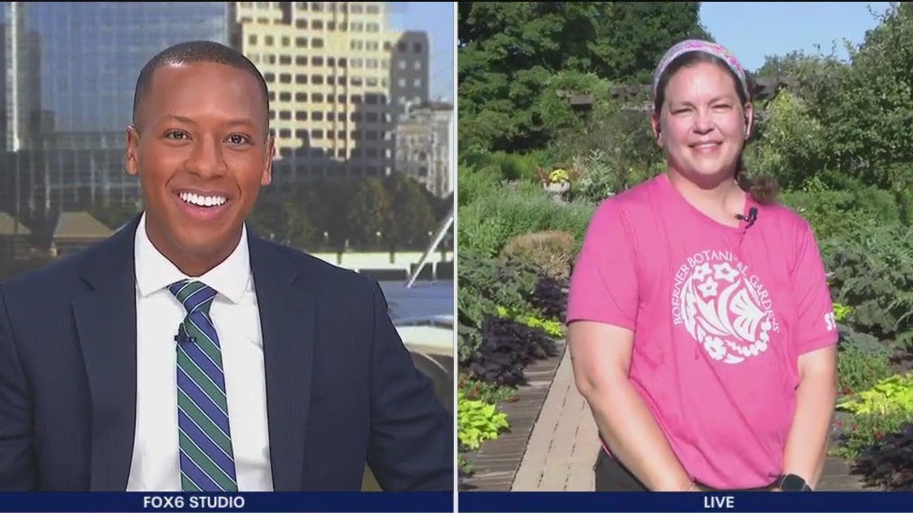 Learning about free day at Boerner Botanical Garden