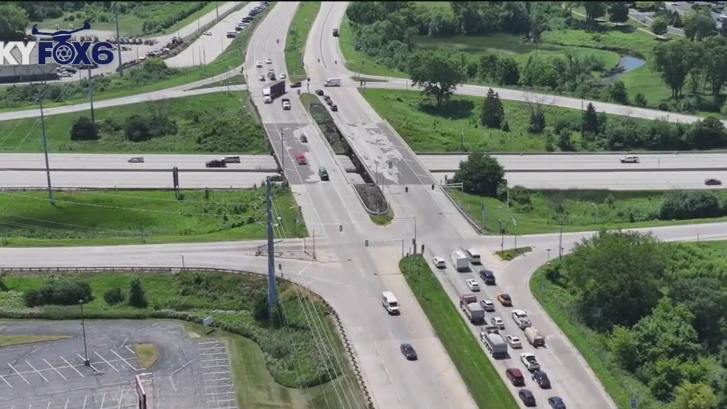 Waukesha County diverging diamond proposed