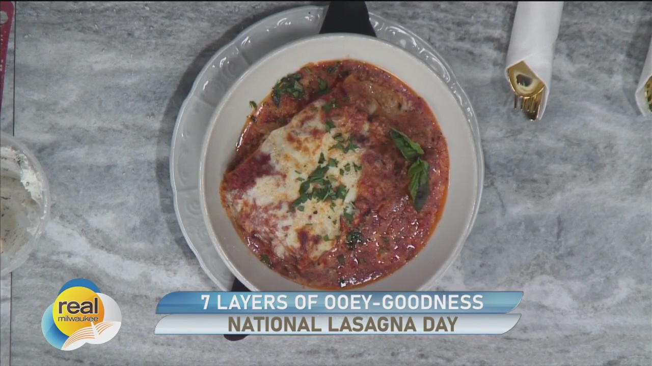 7-layer lasagna, see how to make it