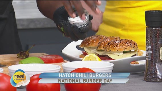 Hatch chili burgers: recipe