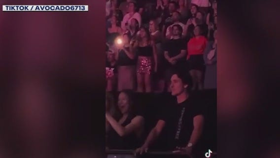 Justin Trudeau attends Katy Perry concert