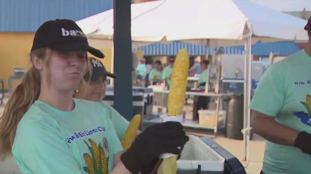 Wisconsin State Fair corn roast
