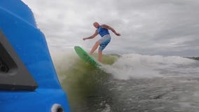 Wakesurfing lakebed impact study, video released