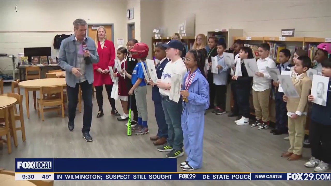 Black History Month: Franklin Elementary students host "Wax Museum"