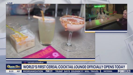 World's First Cereal Cocktail Lounge