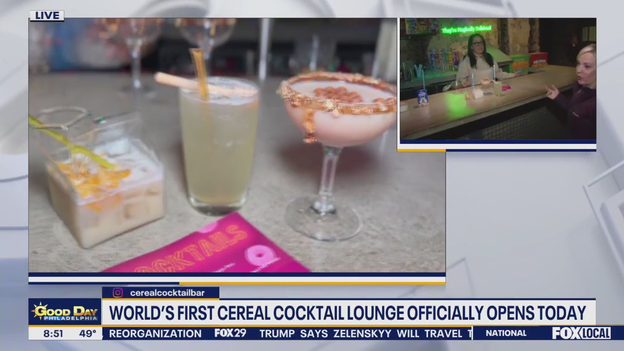World's First Cereal Cocktail Lounge