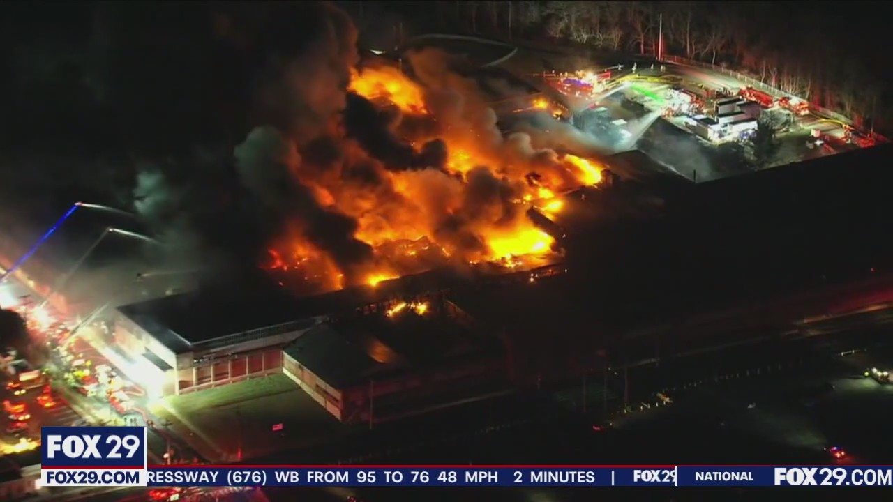 SPS Technologies fire: First responders recount experience tackling massive blaze