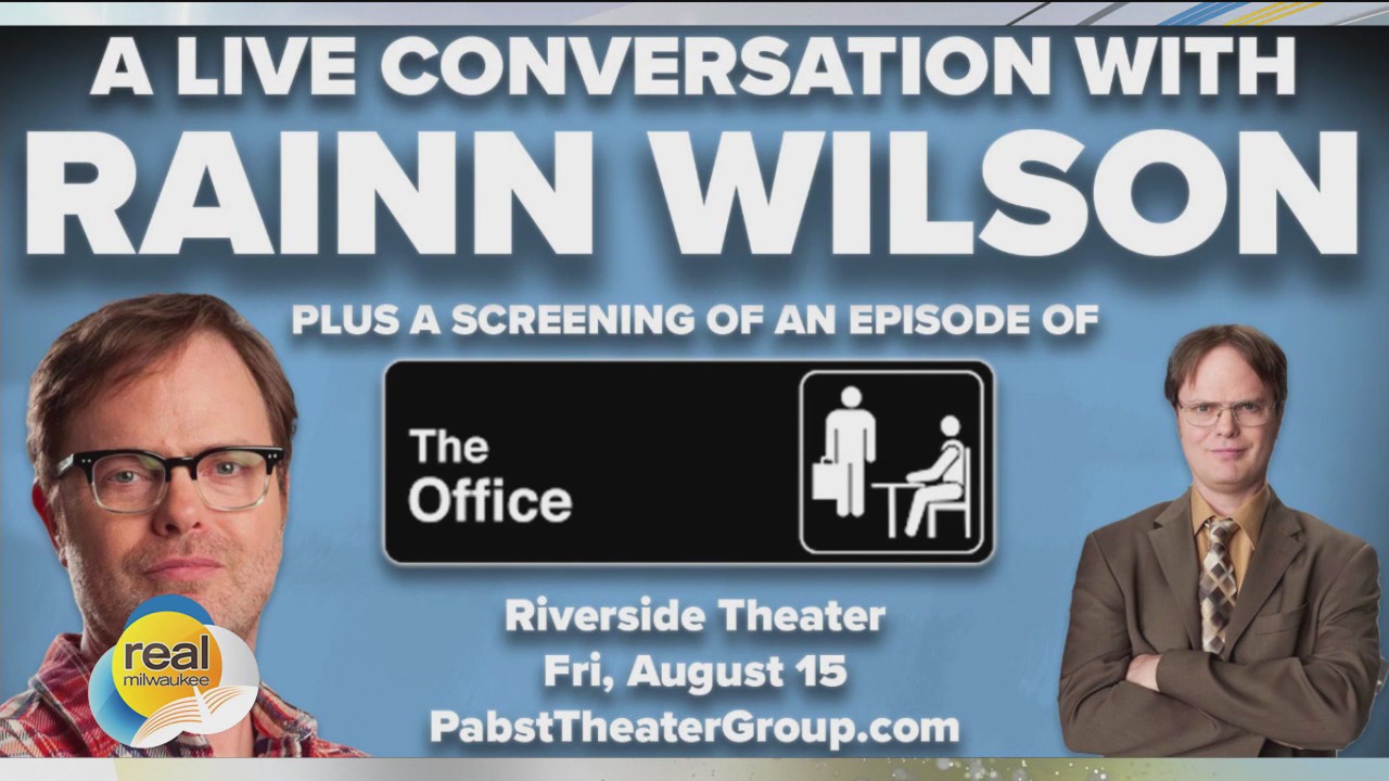 Rainn Wilson at the Riverside Theater; Gino at the Movies