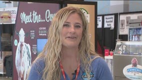 Checking out the new Dairy Building