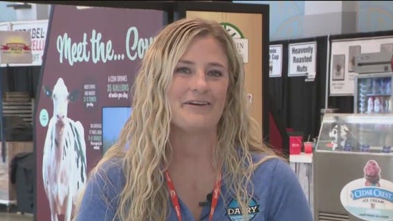 Checking out the new Dairy Building