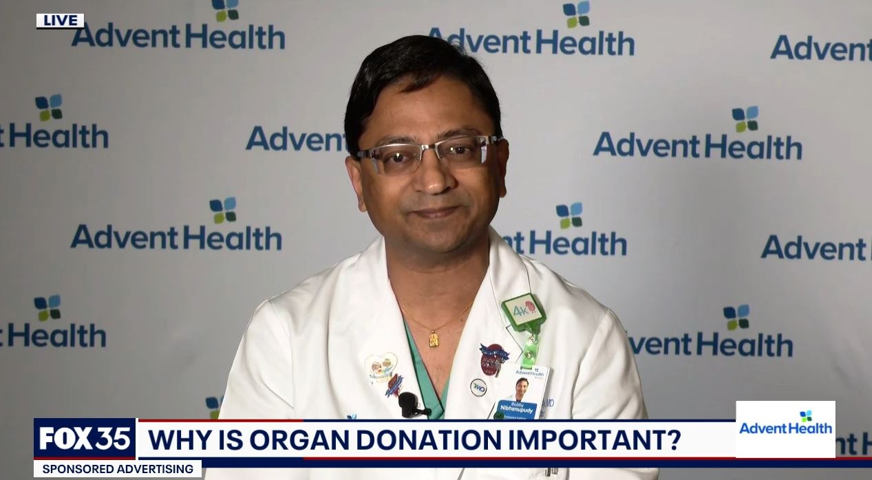 AdventHealth Orlando: Why organ donation is so important