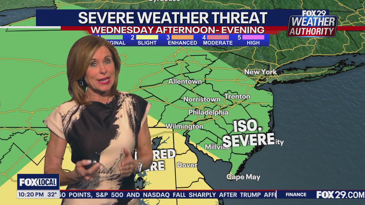 Weather Authority: Monday 10 p.m. forecast