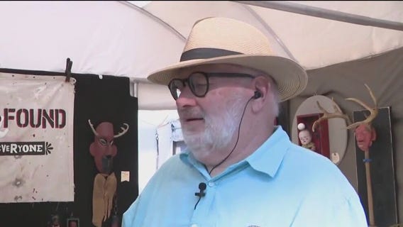 'Tossed and Found' at the Morning Glory Art Fair