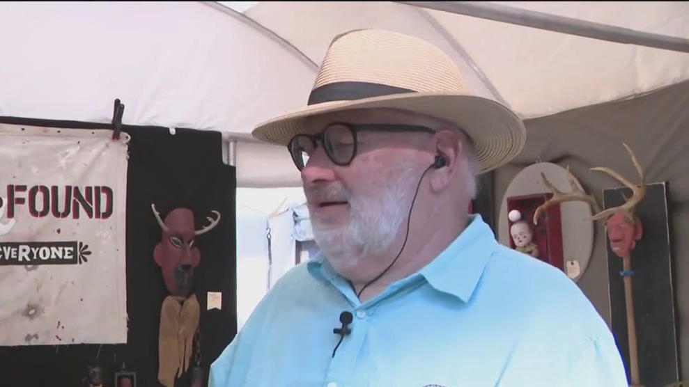 'Tossed and Found' at the Morning Glory Art Fair