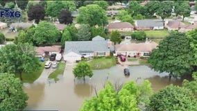 Historic flooding aftermath