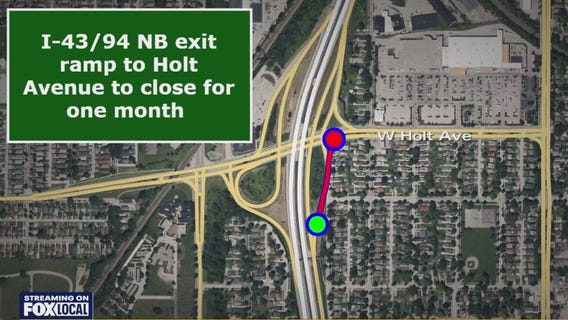 I-41 and I-43 construction