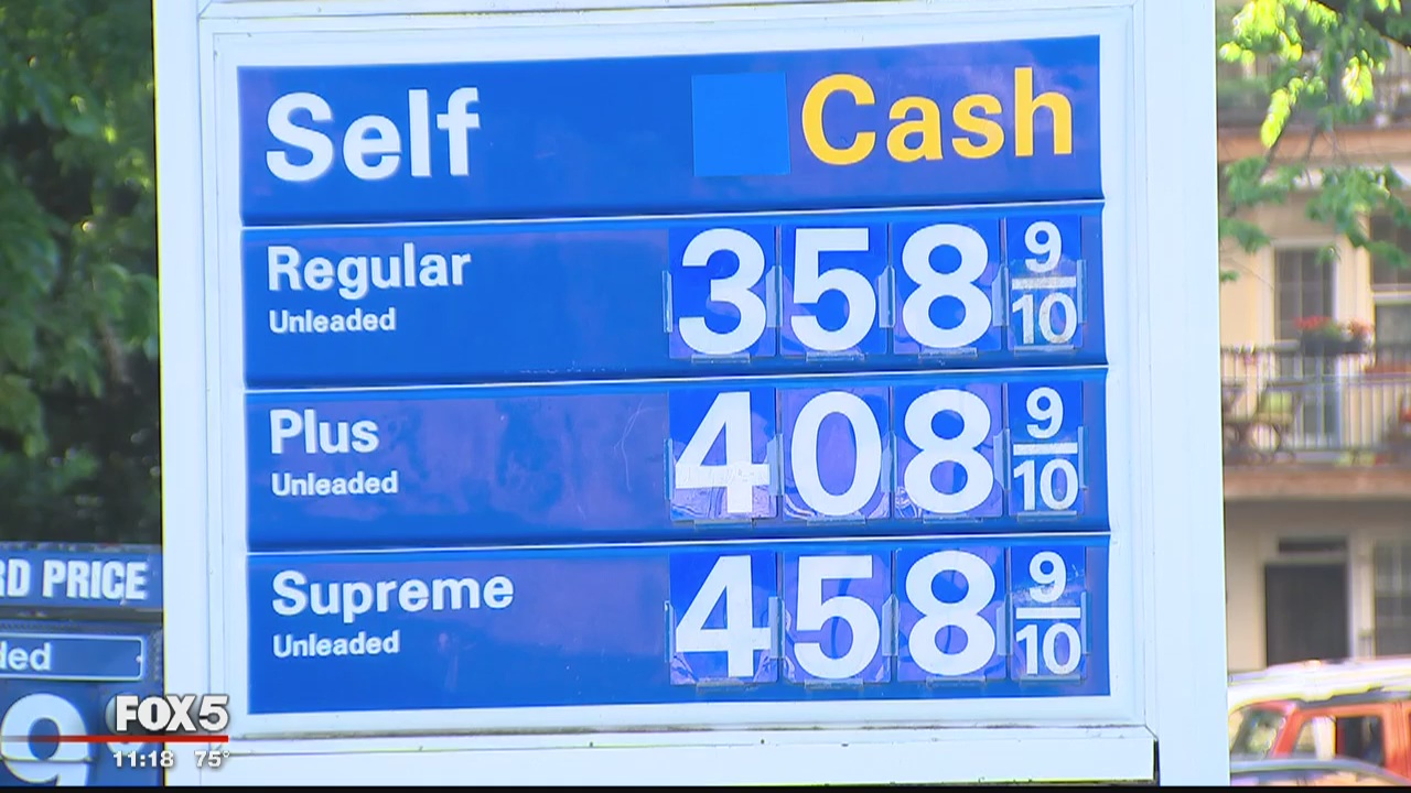 Gas prices rising in DC area