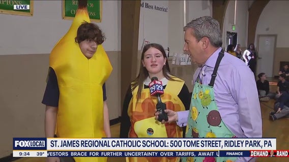 National School Breakfast week at St. James Regional Catholic School