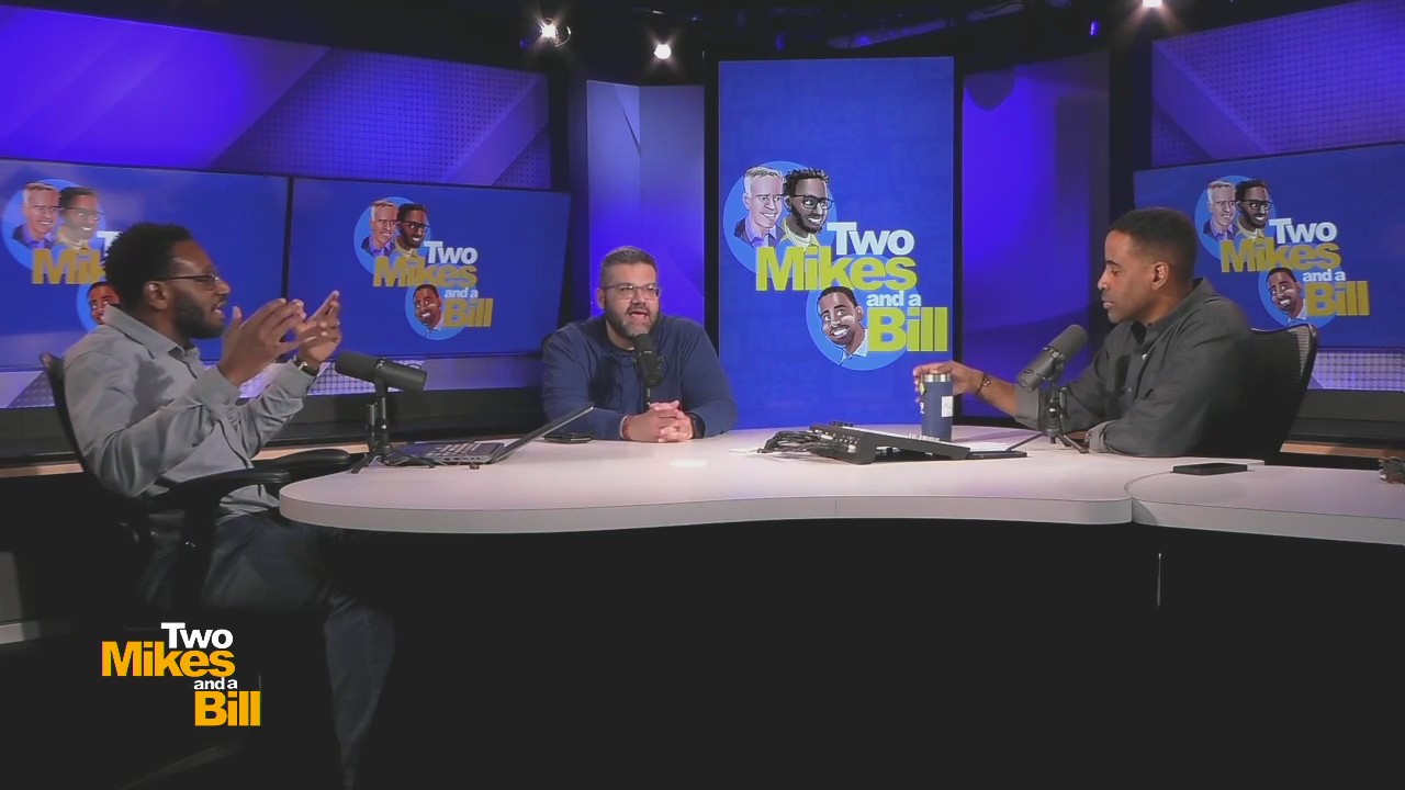 Two Mikes and a Bill LIVE!: Jalen Hurts Winning Mentality? Stephen A. vs Lebron James? Darius Slay ruffles feathers? John Cena heel turn? AND MORE...