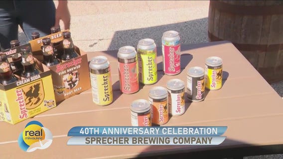 Lots to celebrate! Sprecher Brewing Company's 40th Birthday Party
