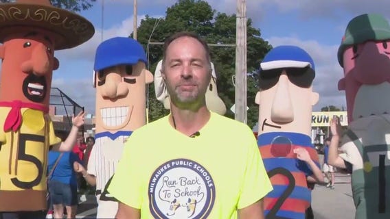 Having fun at the MPS Run Back to School event