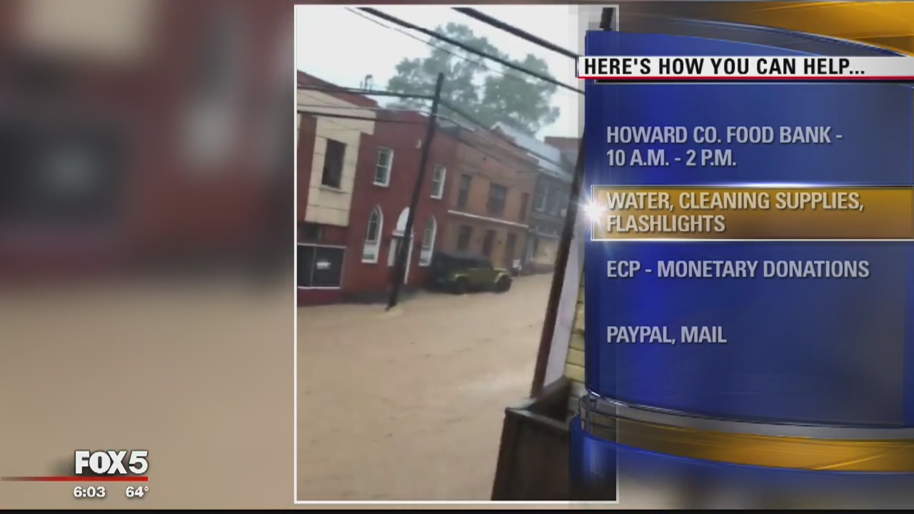 How you can help the Ellicott City flooding victims | FOX 5 DC