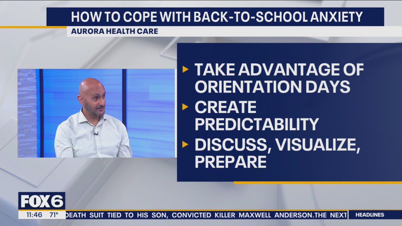 Coping with back-to-school anxiety