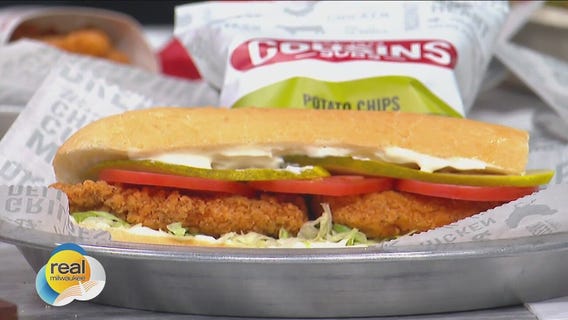 Sampling the crispy chicken lineup at Cousins Subs