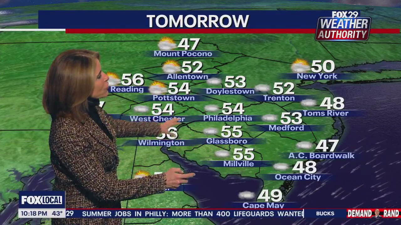 Weather Authority: 10 p.m. Wednesday forecast