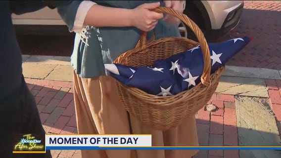 Moment of the Day: Changing of the Flag