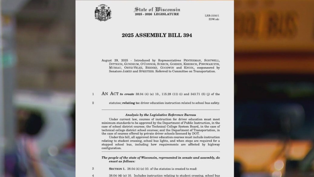 Wisconsin school bus safety