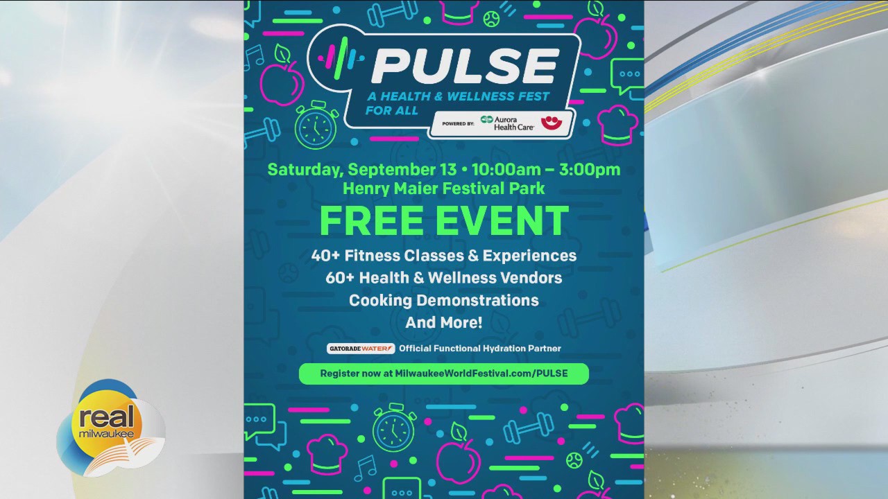 PULSE: A Health & Wellness Event for All; Sept. 13 at Henry Maier Festival Park