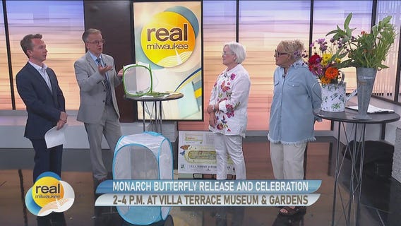 Monarch butterfly release and celebration at Villa Terrace Museum & Gardens