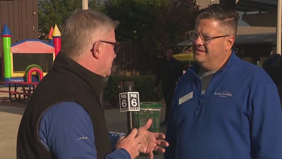 Supporting the Walk For Wishes fundraiser