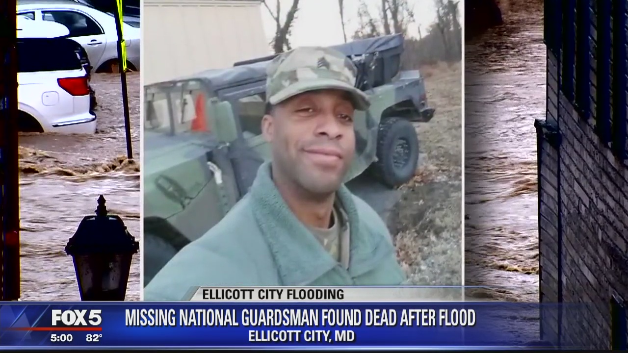 Body of Eddison Hermond found in Patapsco River after Ellicott City flood, Howard County police say