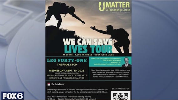 'We Can Save Lives Tour' final stop