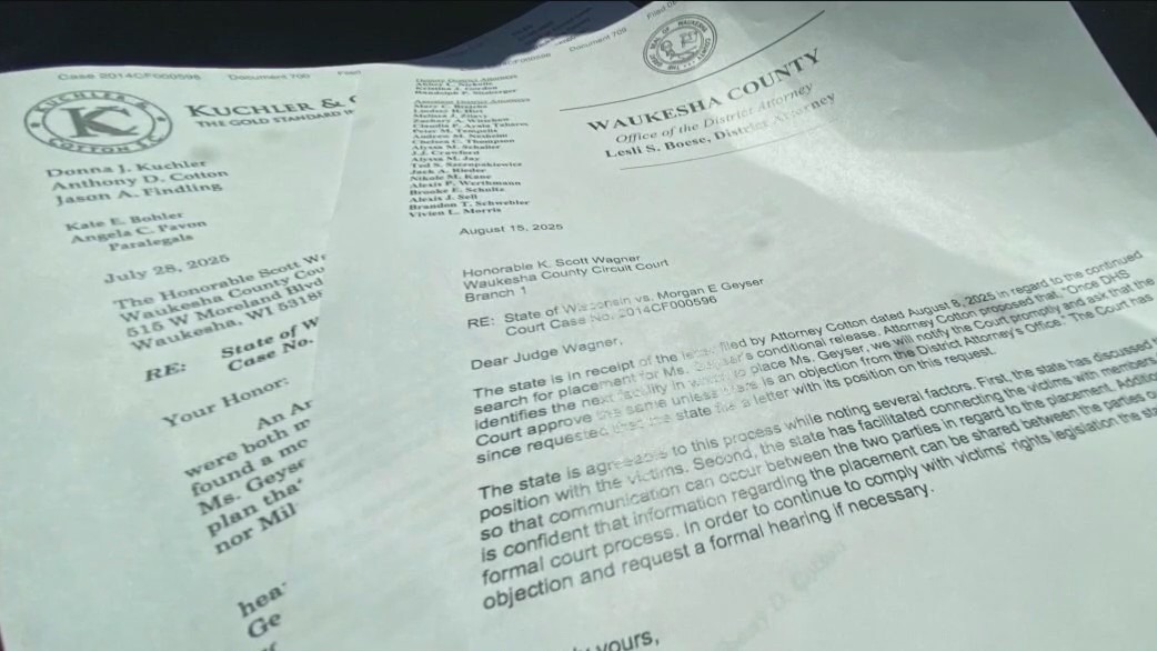 Morgan Geyser conditional release plan sealed