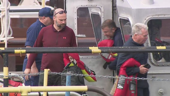 Plane crash, 3 rescued by US Coast Guard boat