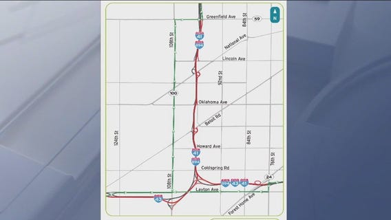 I-894/41/43 and Hale Interchange closures